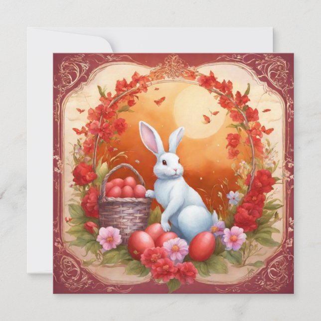 Glad påsk julkort (Framsida)