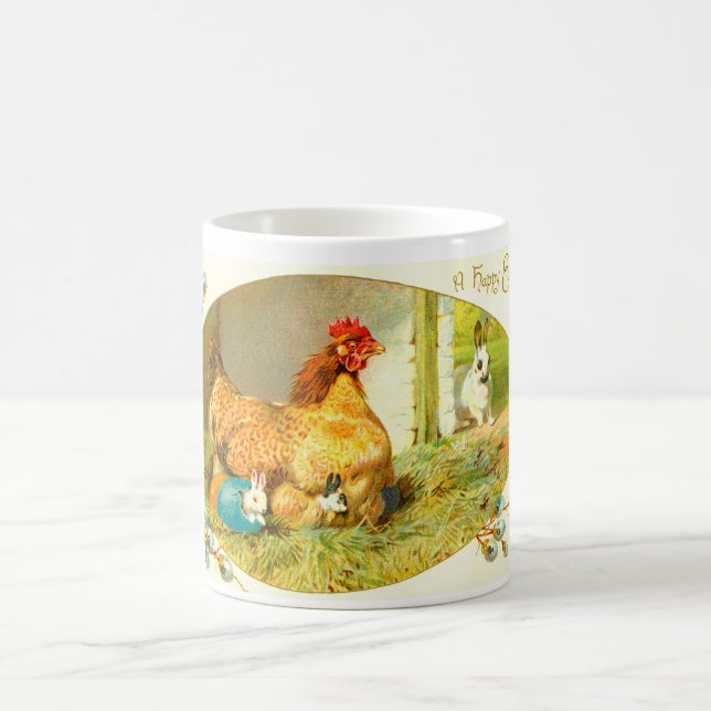 Glad påsk kaffemugg (Center)