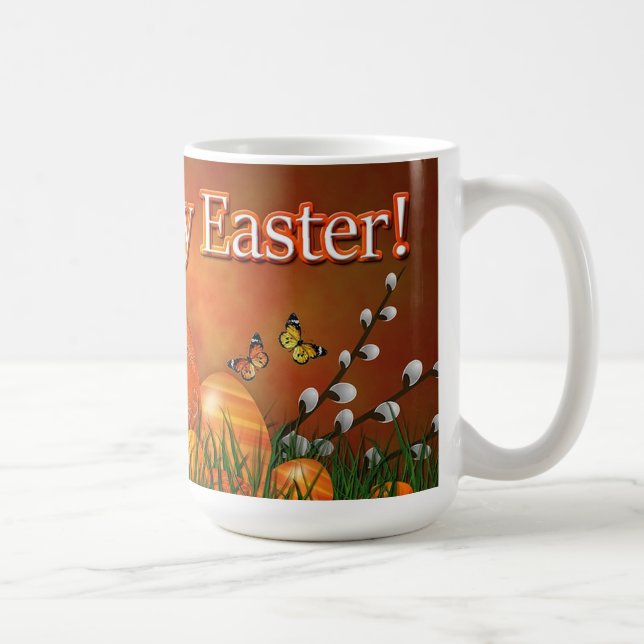 Glad påsk kaffemugg (Höger)