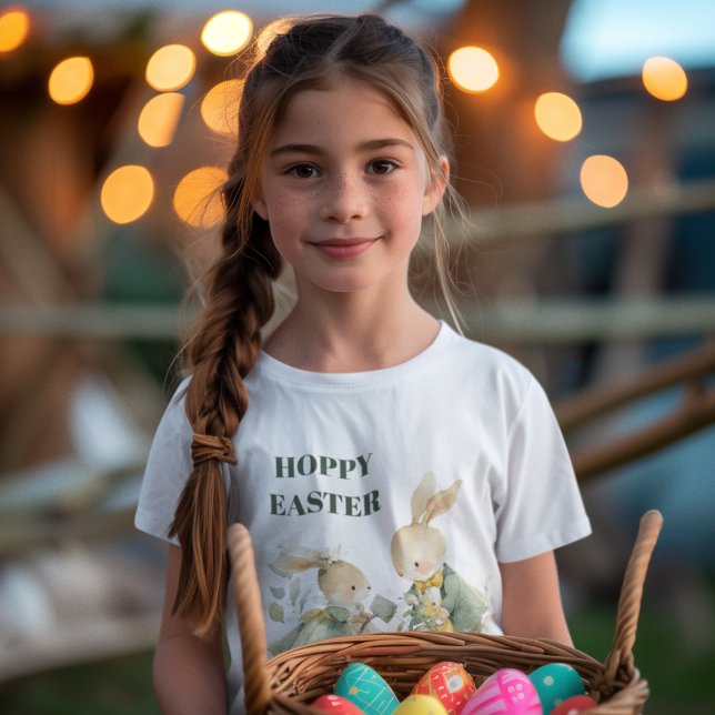 Glad Påsk | Kanin Barn T-Shirt  (Skapare uppladdad)