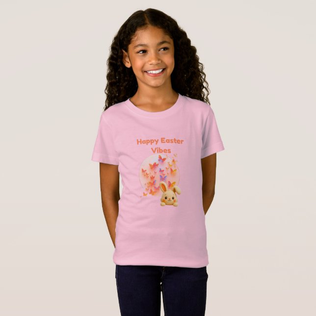 Glad Påsk Känslor T-Shirt (Hel framsida)