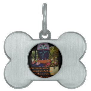 Glad påsk Kärlek Faith och Hope Önskemål Namnbricka Husdjur