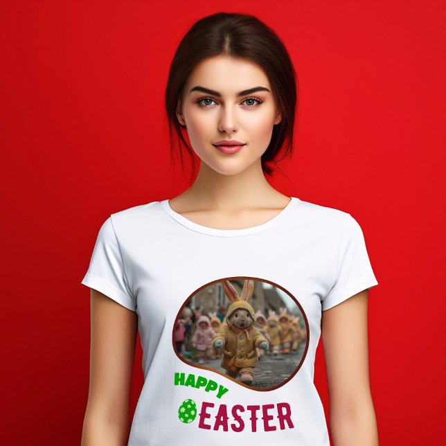 GLAD PÅSK - KOR T SHIRT (Skapare uppladdad)