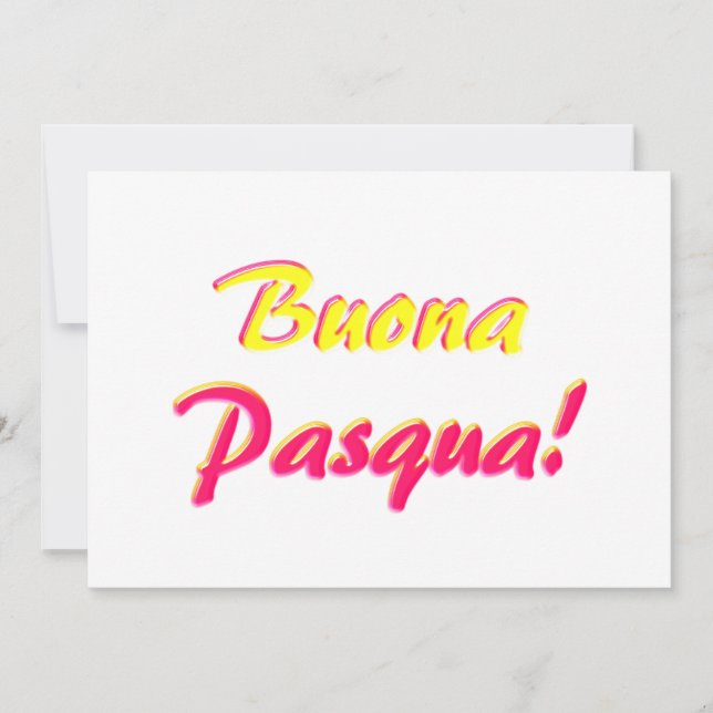 Glad påsk kort (Framsida)