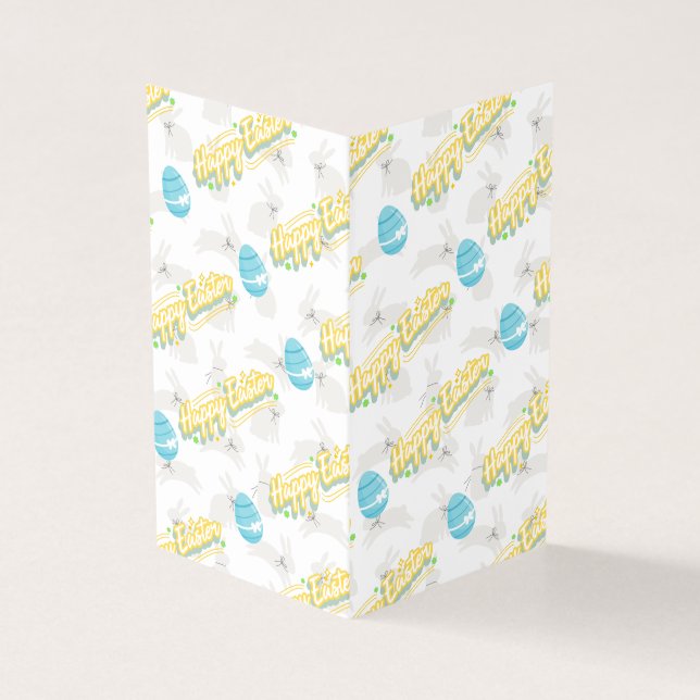 Glad påsk  kort (Utsida)