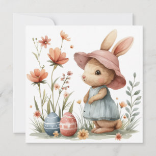 Glad påsk-kort, Bunny Påskägg Julkort