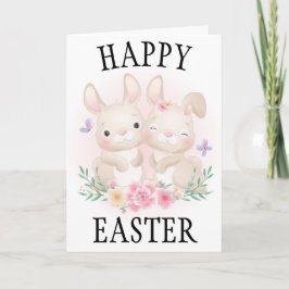 Glad påsk-kort kort