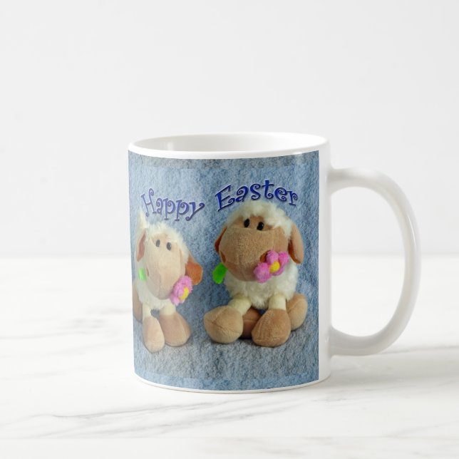 Glad påsk Lambs Kaffemugg (Höger)