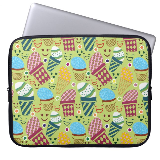 Glad påsk laptop fodral (Framsidan)