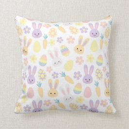 Glad påsk Lila Kudde