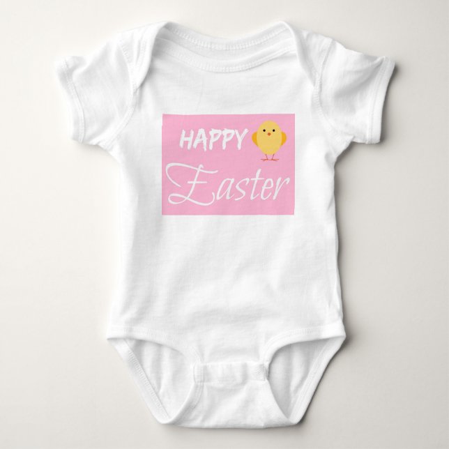 Glad påsk Little Chick T-shirt (Framsida)