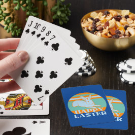 GLAD PÅSK lustig påskhare-presentidé Casinokort