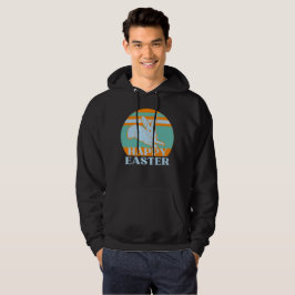 GLAD PÅSK lustig påskhare-presentidé Hoodie