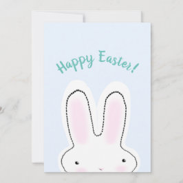 Glad påsk Lycklig Vår, söt, söt Bunny, lustig Julkort