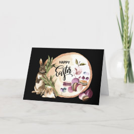 Glad påsk | Macaroons Bunnies med Vår Fruit Helgkort