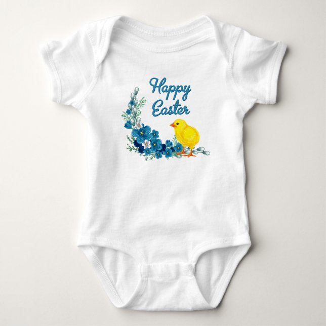 Glad påsk med Baby Chick Tröja (Framsida)