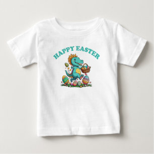 GLAD PÅSK med BABY DINOSAUR T Shirt