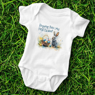 Glad påsk med min första påskakvarell t shirt