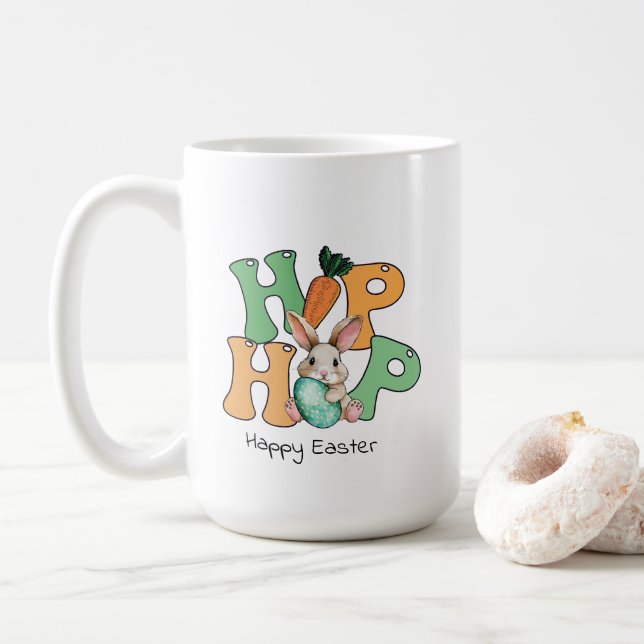 Glad påsk-mugg kaffemugg (Med munk)