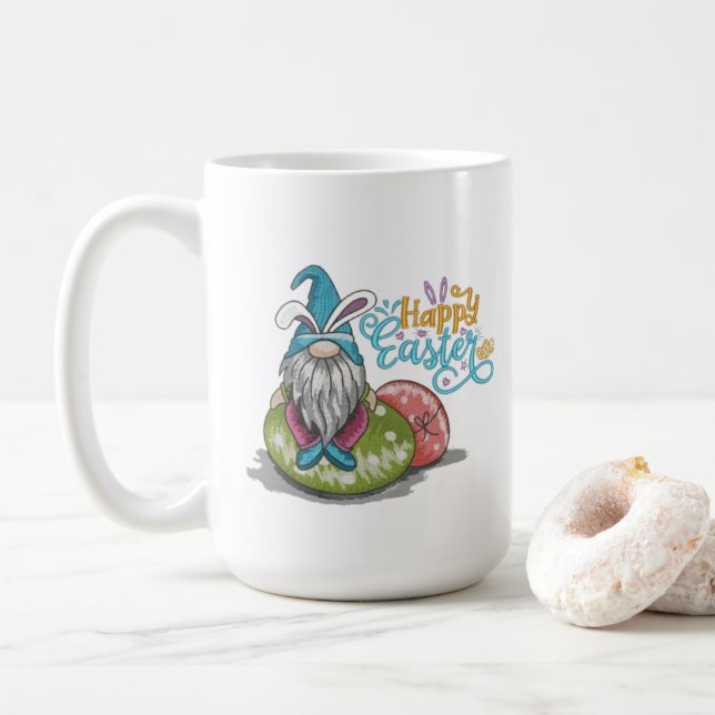 Glad påsk-mugg kaffemugg (Med munk)