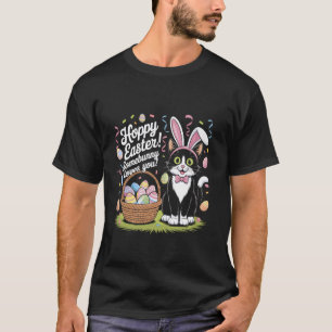 Glad Påsk Nån Kanin Älskar Dig Söt Katt Kanin T Shirt