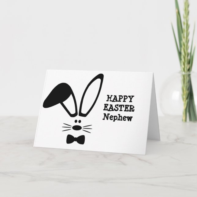 ***GLAD PÅSK NEPHEW*** HELGKORT (Framsida)