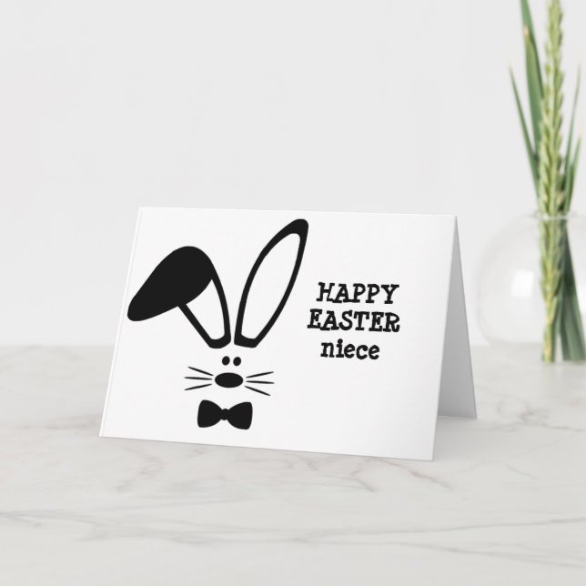 ***GLAD PÅSK NIECE*** HELGKORT (Framsida)