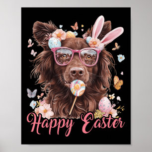 Glad påsk Nova Scotia Anka Tolling Retriever Do Poster
