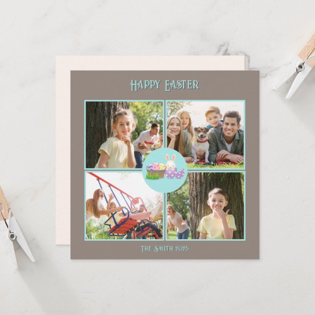 GLAD PÅSK ÖNSKEMÅL - GRÖNT KORT (Fram/Back In Situ)