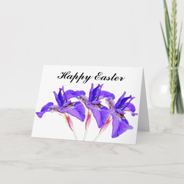 GLAD PÅSK ÖVER HAVA HELGKORT (Framsida)