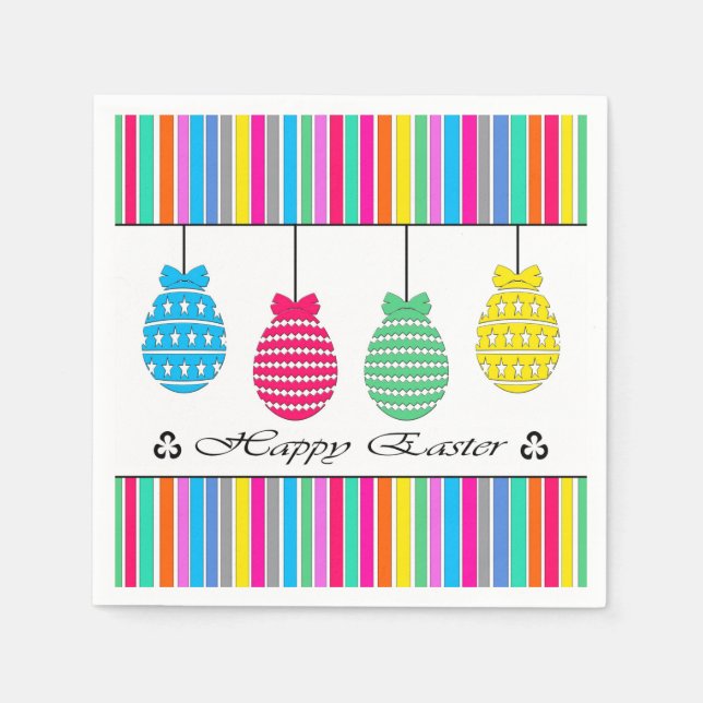 Glad påsk pappersservett (Framsidan)