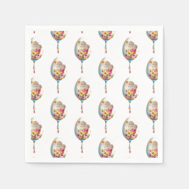 Glad påsk! pappersservett