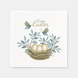Glad påsk pappersservett