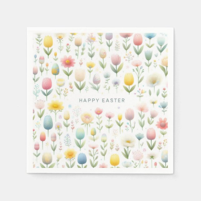 Glad påsk pappersservett (Framsidan)