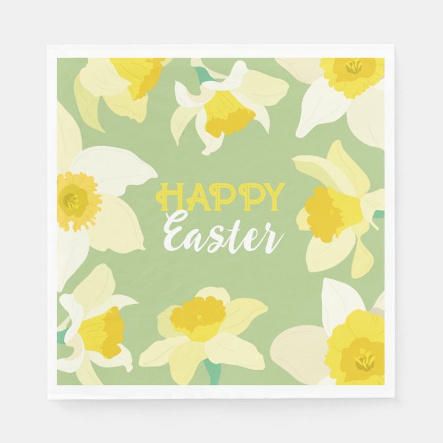 Glad påsk. pappersservett (Framsidan)