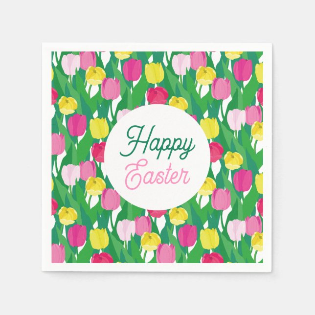 Glad påsk. pappersservett (Framsidan)