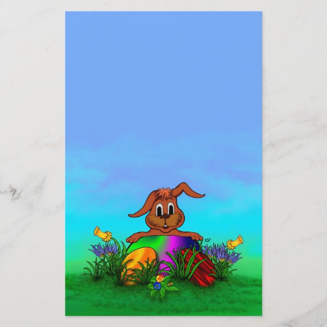 Glad påsk! Påsk Flygblad (Framsidan)