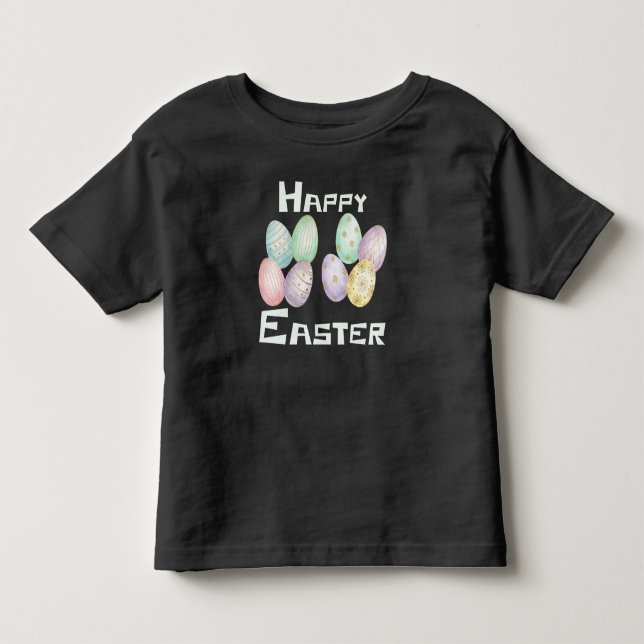 Glad påsk, påskäggsjakt  t shirt (Framsida)