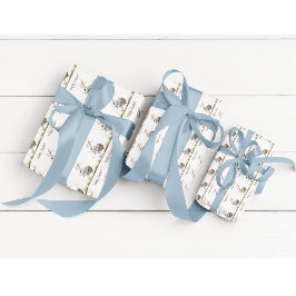 Glad påsk, påskhare med ägg presentpapper