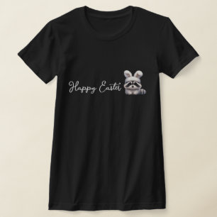 Glad påsk - Påskhare Raccoon T Shirt