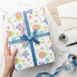 Glad påsk Pastel Colorful Kawaii Vår Cute Presentpapper