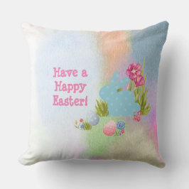 Glad påsk-Pastel Kudde
