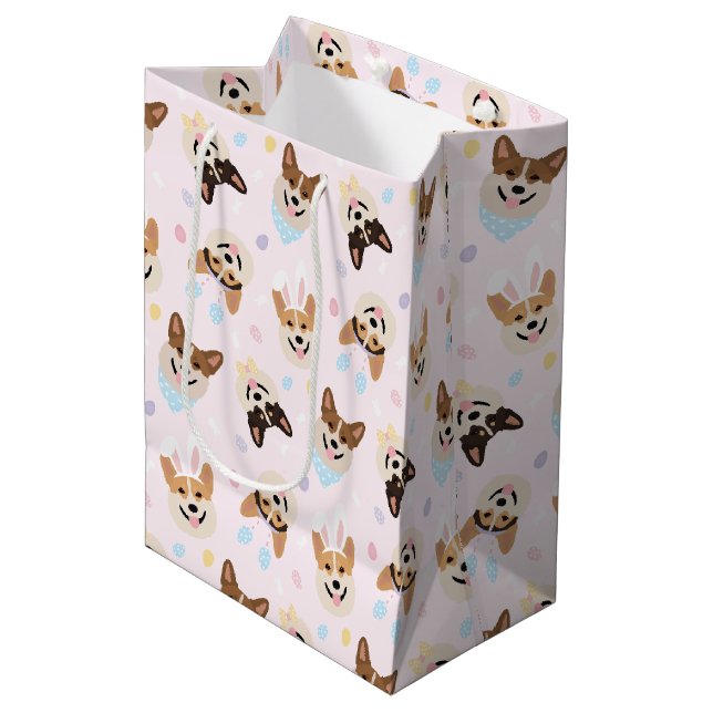 Glad påsk Pembroke Welsh Corgi Hundar (Framsidan Vinklad)