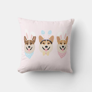 Glad påsk Pembroke Welsh Corgi Hundar Kudde