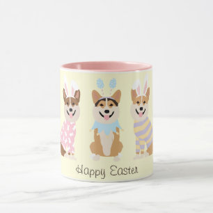 Glad påsk Pembroke Welsh Corgi Hundar Mugg
