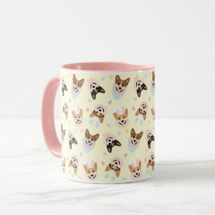 Glad påsk Pembroke Welsh Corgi Hundar Mugg