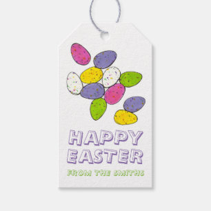 Glad påsk Personlig Egg Hunt Candy Presentetikett
