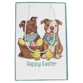 Glad påsk Pit Bull Dogs