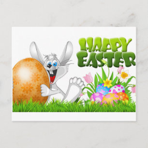 Glad påsk Rabbit Vykort