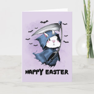 Glad påsk Reaper Bunny Tack Kort